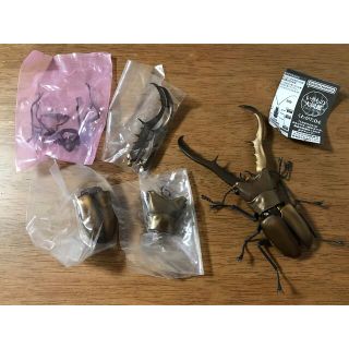 BANDAI いきもの大図鑑　くわがた04 メタリケルホソアカクワガタ(その他)