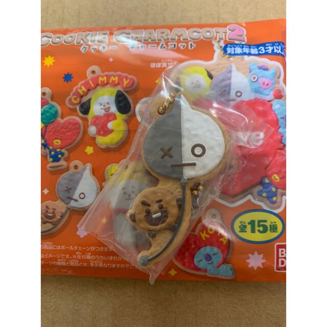 bt21   クッキーチャームコット　shooky    バン エンタメ/ホビーのおもちゃ/ぬいぐるみ(キャラクターグッズ)の商品写真