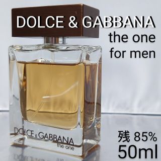 ドルチェアンドガッバーナ(DOLCE&GABBANA)の【残量85%】ドルチェ&ガッバーナ ザ ワン フォーメン オードトワレ 50ml(香水(男性用))