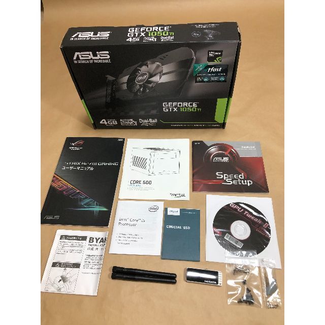 小型デスクトップPC/i5 7500/1050Ti/8GB/SSD500GB