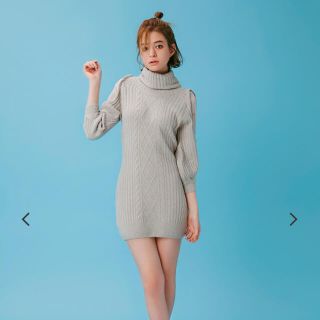 ダズリン(dazzlin)のダズリン 新品ニットワンピース(ミニワンピース)