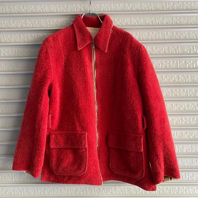 新品未読品 希少80s90sデザインリバーシブルコート ロングコート