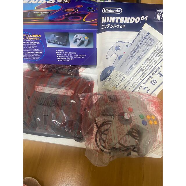 NINTENDO 64(ニンテンドウ64)の✳︎美品✳︎NINTENDO 64 ゲーム本体セット エンタメ/ホビーのゲームソフト/ゲーム機本体(家庭用ゲーム機本体)の商品写真