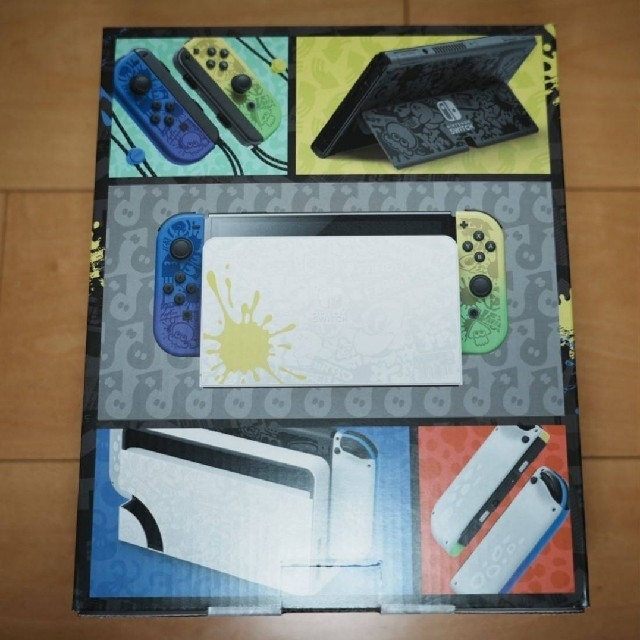 Nintendo Switch(ニンテンドースイッチ)のNintendo Switch 有機ELモデル スプラトゥーン3エディション エンタメ/ホビーのゲームソフト/ゲーム機本体(携帯用ゲーム機本体)の商品写真