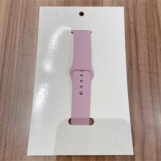 エイチアンドエム(H&M)のH&M applewatch バンド　アップルウォッチ　ピンクパープル(腕時計)
