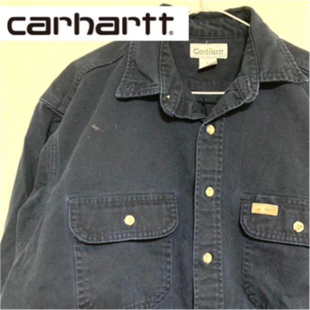 carhartt   《希少》カーハート carharttBD長袖シャツ L ワン