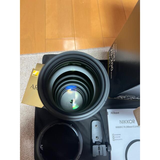 Nikon(ニコン)の9月5日までニコン zレンズ 70-200 f2.8 高級レンズフィルター付き スマホ/家電/カメラのカメラ(レンズ(ズーム))の商品写真