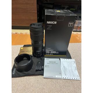 ニコン(Nikon)の9月5日までニコン zレンズ 70-200 f2.8 高級レンズフィルター付き(レンズ(ズーム))