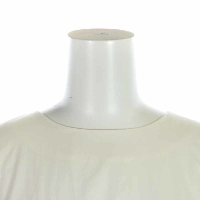 other(アザー)のOUAT ロングワンピース コットン シルク混 花柄 長袖 0 S 白 ホワイト レディースのワンピース(ロングワンピース/マキシワンピース)の商品写真