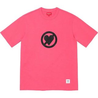 Supreme No Love S/S Top "Pink"(Tシャツ/カットソー(半袖/袖なし))