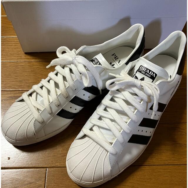 PRADA(プラダ)のPRADA adidas superstar プラダ　アディダス　27.5cm メンズの靴/シューズ(スニーカー)の商品写真