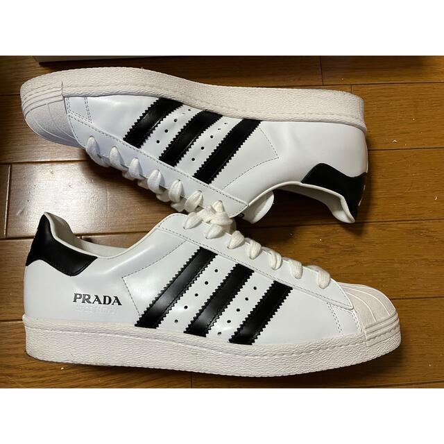 PRADA(プラダ)のPRADA adidas superstar プラダ　アディダス　27.5cm メンズの靴/シューズ(スニーカー)の商品写真