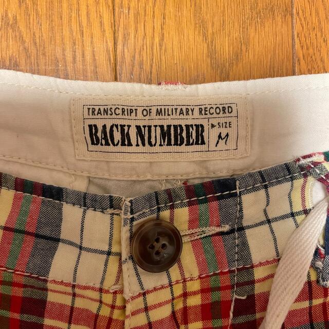 BACK NUMBER(バックナンバー)のバックナンバー　短パン メンズのパンツ(ショートパンツ)の商品写真