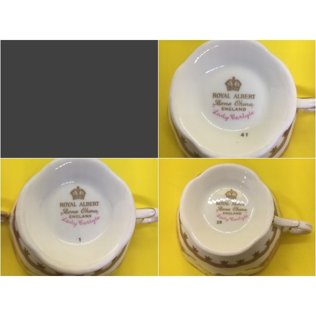 ×3)Royal Albertロイヤルアルバート カップ&ソーサーセットひぢき食器多数出品中