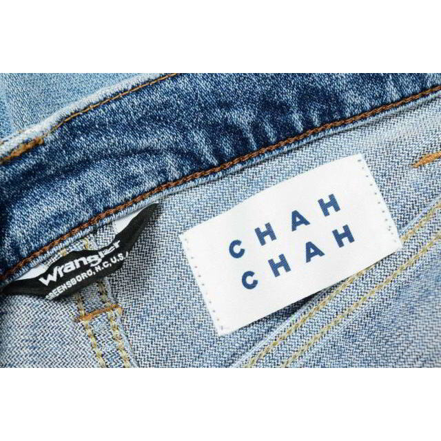 Wrangler × Chah Chah LIKE リメイク デニムパンツ