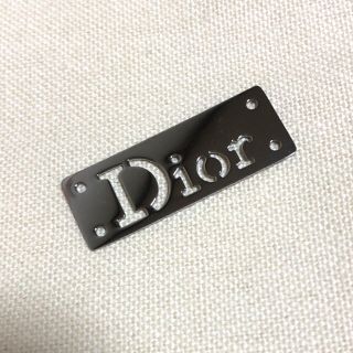 クリスチャンディオール(Christian Dior)のDIOR  ディオールロゴ ミニメタルプレート　パーツ(各種パーツ)