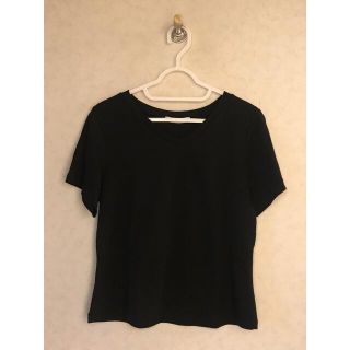 グレイル(GRL)のGRL 半袖 トップス ブラック(Tシャツ/カットソー(半袖/袖なし))