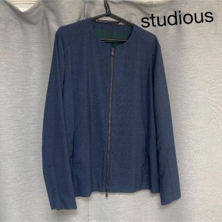 ステュディオス(STUDIOUS)のstudious ノーカラージャケット(ノーカラージャケット)