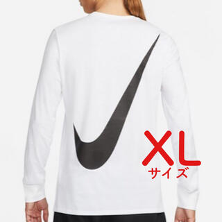 ナイキ(NIKE)の新品 ナイキ NIKE ナイキ ビッグ スウッシュ L/S Tシャツ XLサイズ(Tシャツ/カットソー(七分/長袖))