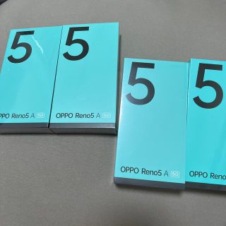 オッポ(OPPO)のoppo reno5a(スマートフォン本体)