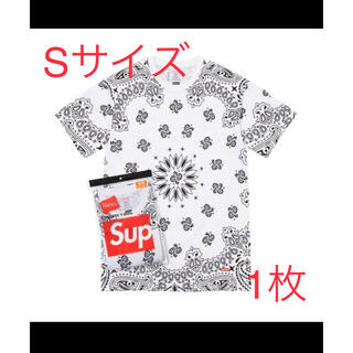 シュプリーム(Supreme)のSupreme®/Hanes® Bandana Tagless Tees(Tシャツ/カットソー(半袖/袖なし))