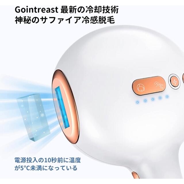 ✨家庭用✨脱毛器 光美容器 ホワイト 全身 除毛器 レディース ✨家庭用✨脱毛器 光美容器 ホワイト 全身 除毛器 レディース