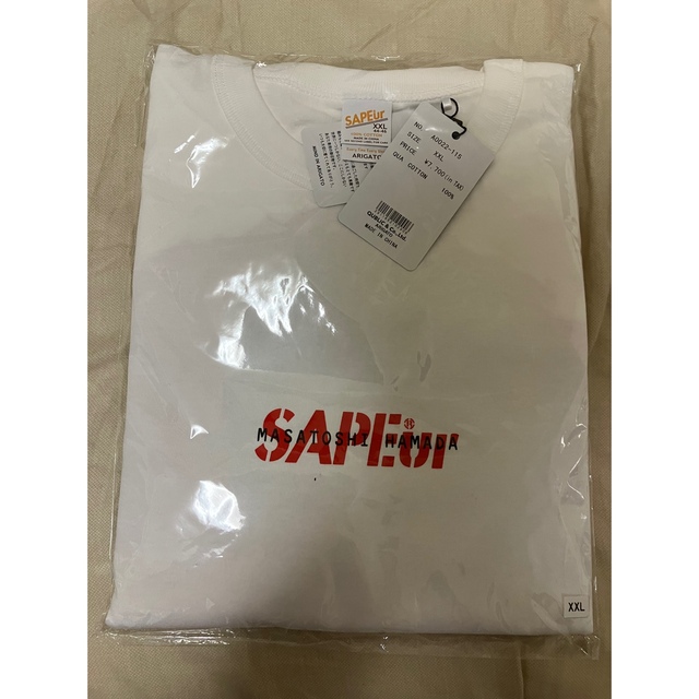 Supreme(シュプリーム)のSAPEur サプール tシャツ　MASATOSHI HAMADA RED メンズのトップス(Tシャツ/カットソー(半袖/袖なし))の商品写真