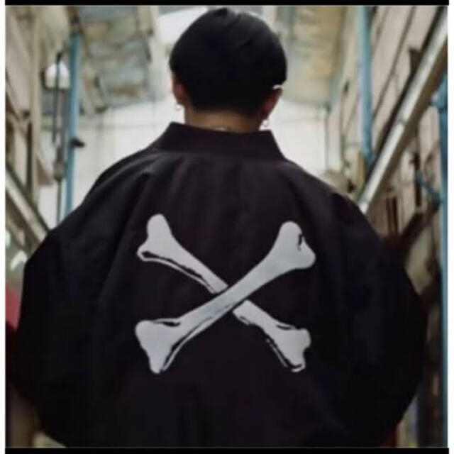 WTAPS TEAM JACKET NYLON TWILL ブラック Mサイズ ジャケット/アウター