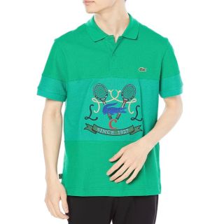 ラコステ(LACOSTE)の【未使用】[ラコステ] ポロシャツバイカラーパネルボーダーポロシャツ メンズ(ポロシャツ)