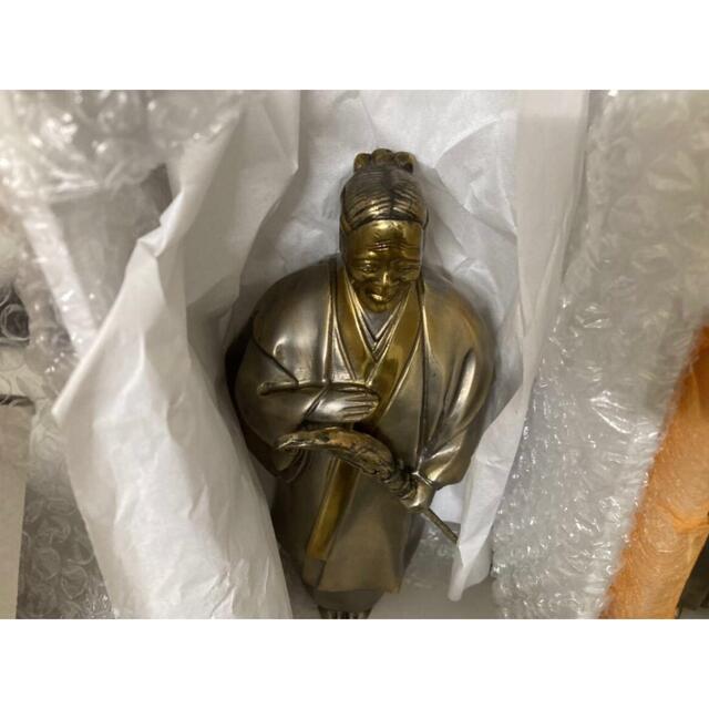 定価20万円前後】翁 老夫婦 高砂人形 金属製 美術品 置物 縁起物 定価20万円前後】翁 老夫婦 高砂人形 金属製 美術品 置物 縁起物