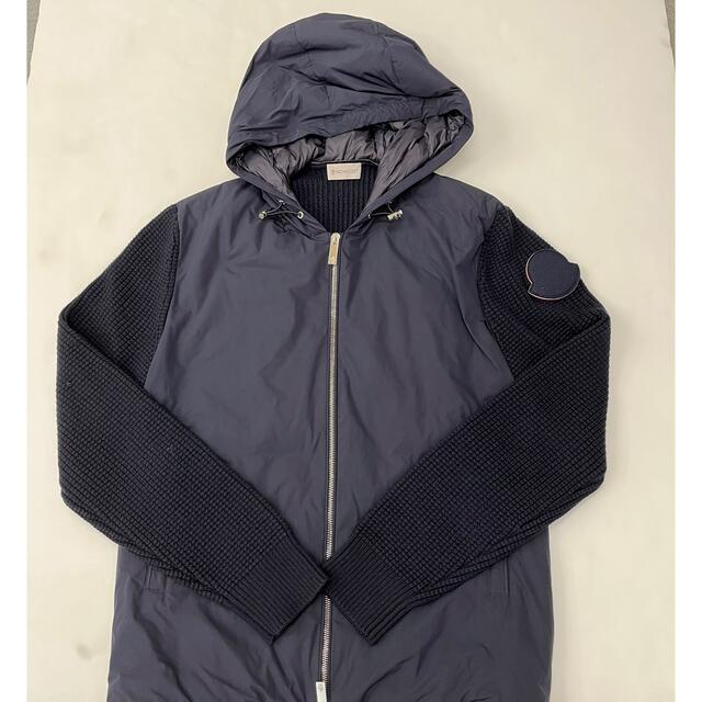 MONCLER(モンクレール)の新品同様品 モンクレール ニットダウン サイズL メンズのジャケット/アウター(ダウンジャケット)の商品写真