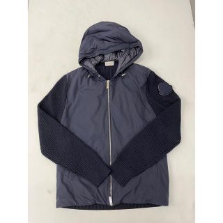 モンクレール(MONCLER)の新品同様品 モンクレール ニットダウン サイズL(ダウンジャケット)