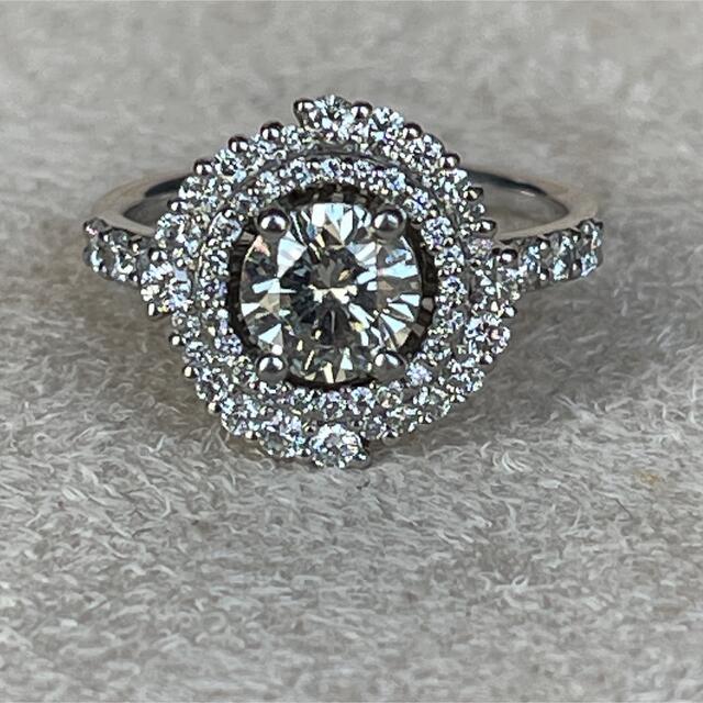 専用❤️Pt900 ダイヤモンド 合計1.728ct デザインリング 13号 新登場