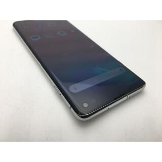 ◆R213 SIMフリー au Galaxy S10 SCV41ホワイト◆美品 2