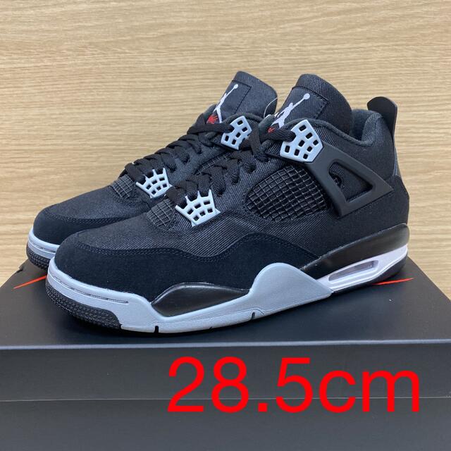 新品！NIKE AIR JORDAN 4 SE ブラックアンドライトスティール