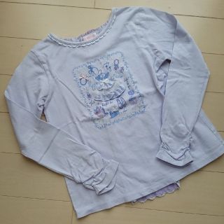 メゾピアノ(mezzo piano)のメゾピアノ 長袖 140  コスメ(Tシャツ/カットソー)