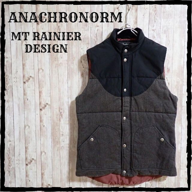 ANACHRONORM× MT.RAINIER DESIGN チェックベスト！ www.krzysztofbialy.com