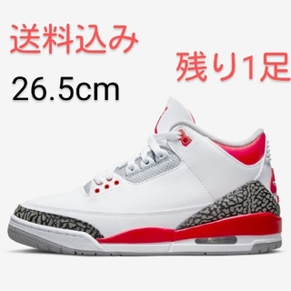 Nike Air Jordan 3 OG "Fire Red"(スニーカー)