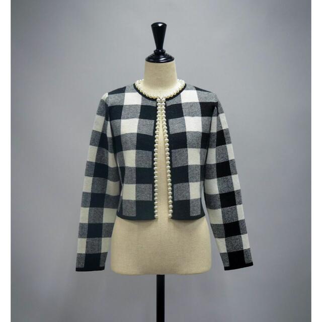 sheller】ジャケットライクパールカーディガン | makprogres.com.mk