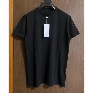 マルタンマルジェラ(Maison Martin Margiela)の黒L新品 メゾン マルジェラ レギュラー コットン Tシャツ メンズ ブラック(Tシャツ/カットソー(半袖/袖なし))