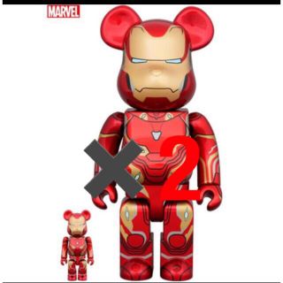 メディコムトイ(MEDICOM TOY)のBE@RBRICK IRON MAN MARK 50 100％ & 400％ (その他)