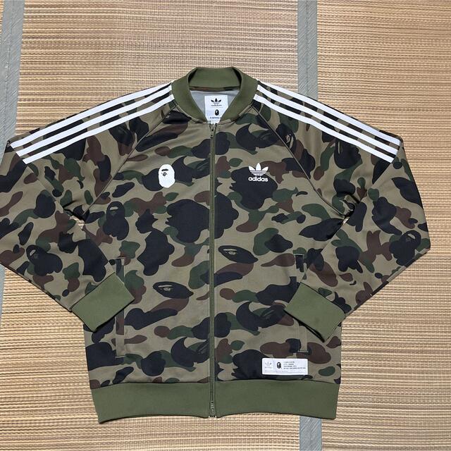 adidas × a bathing ape トラックジャケットジャージBAPE