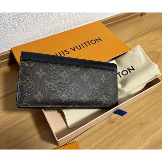 ルイヴィトン(LOUIS VUITTON)のルイヴィトン 長財布 モノグラム・マカサー ポルトフォイユ・ブラザ ノワール (長財布)