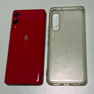 ラクテン(Rakuten)の楽天ハンド　クリムゾンレッド(スマートフォン本体)