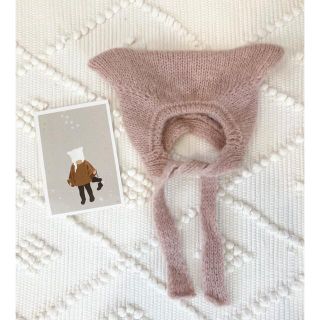 コドモビームス(こどもビームス)の【美品】bambolina kitty bonnet バンボリーナ　(帽子)