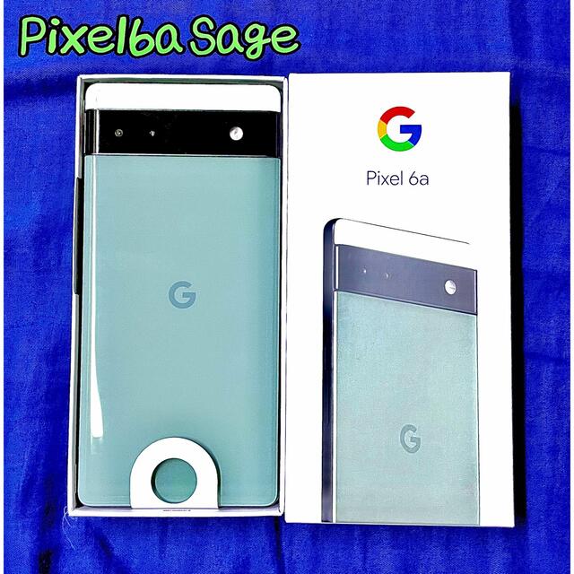 20220831状態【新品未使用】Google Pixel 6a Sage 128 GB グリーン