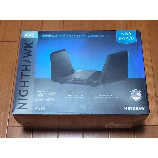 安い Netgear Nighthawk 3台 RAX70-100JPS AX8 PC周辺機器