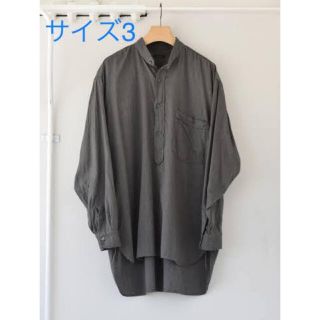 コモリ(COMOLI)の22ss ヨリ杢 プルオーバーシャツ(シャツ)