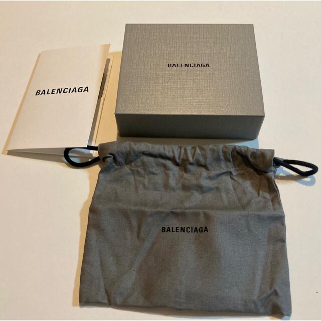 Balenciaga(バレンシアガ)のbalenciaga バレンシアガ　二つ折り財布ネイビー　小銭入れ有　美品 メンズのファッション小物(折り財布)の商品写真