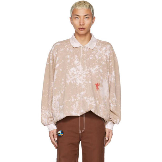 Jieda(ジエダ)のdoublet 22SS BLEACHED POLO SHIRT ポロシャツ メンズのトップス(ポロシャツ)の商品写真